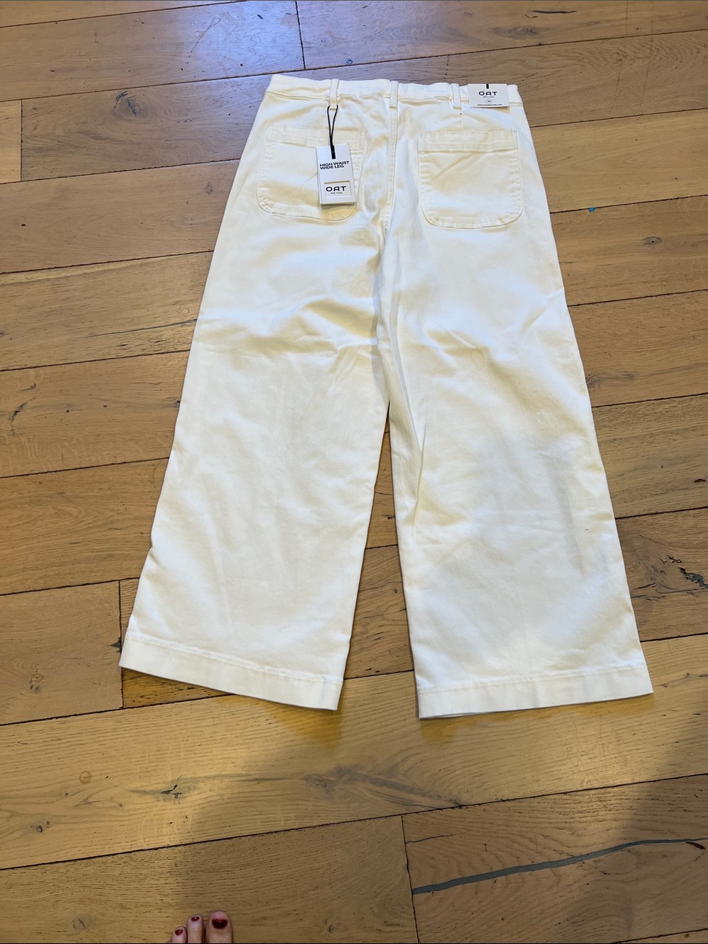 OAT New York White High-Rise Pants - Picture 4 of 8